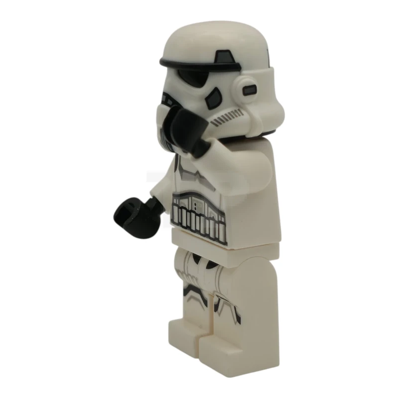 LEGO&reg; sw1463 Imperial Stormtrooper - Male, Dual Molded Helmet with Light Bluish Gray Panels on Back, Shoulder Belts, Medium Tan Head
