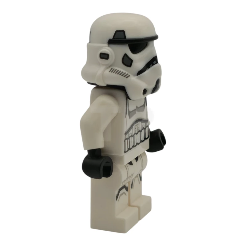 LEGO&reg; sw1456 Imperial Stormtrooper - Female, Dual Molded Helmet with Light Bluish Gray Panels on Back, Shoulder Belts, Light Nougat Head