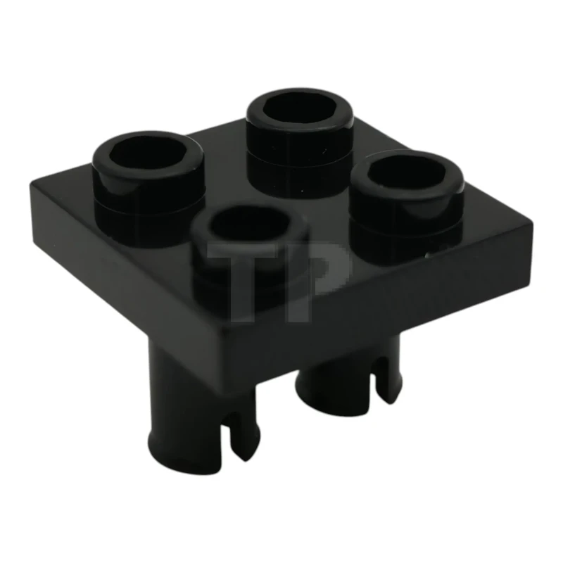 LEGO&reg; 6593821 - 15092 - Plate 2 x 2 with Pins on Bottom