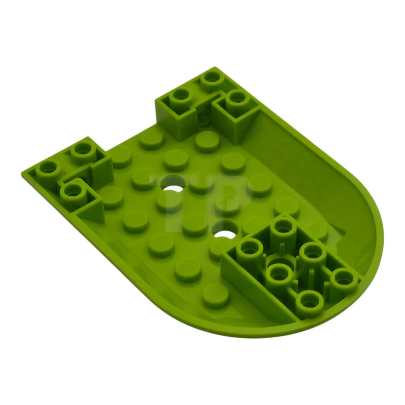 LEGO&reg;  - 5123 - Aircraft Fuselage Forward Bottom Curved 6 x 8 with 2 Holes and 2 Pin Holes
