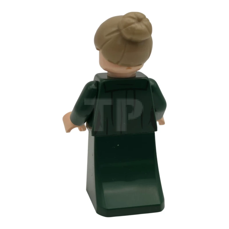 LEGO&reg; hp540 Professor Minerva McGonagall - Dark Green Robe, Plain Skirt, Dark Tan Hair