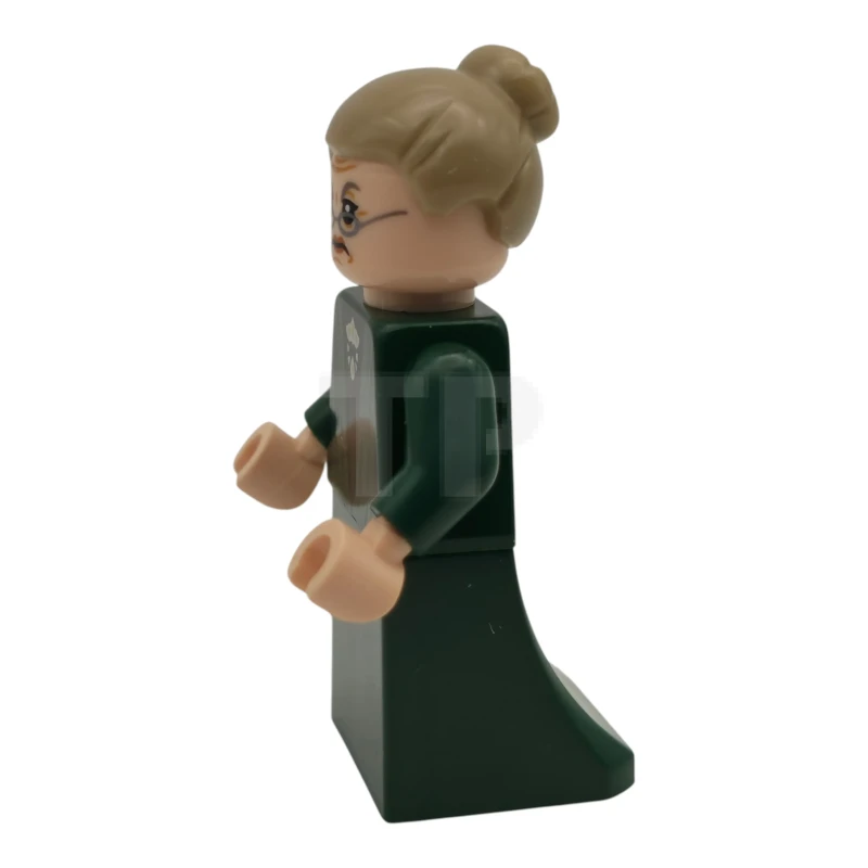 LEGO&reg; hp540 Professor Minerva McGonagall - Dark Green Robe, Plain Skirt, Dark Tan Hair