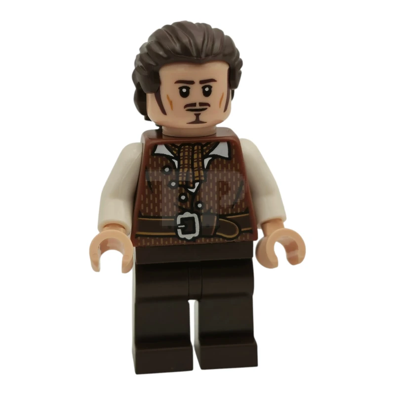 LEGO&reg; poc045 Will Turner - Reddish Brown Vest