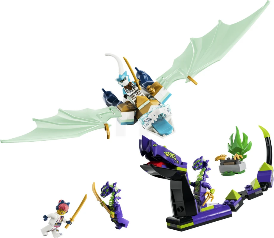 LEGO&reg; 71865 Zane's Ice Dragon Battle