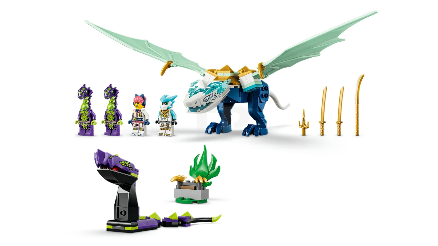 LEGO&reg; 71865 Zane's Ice Dragon Battle