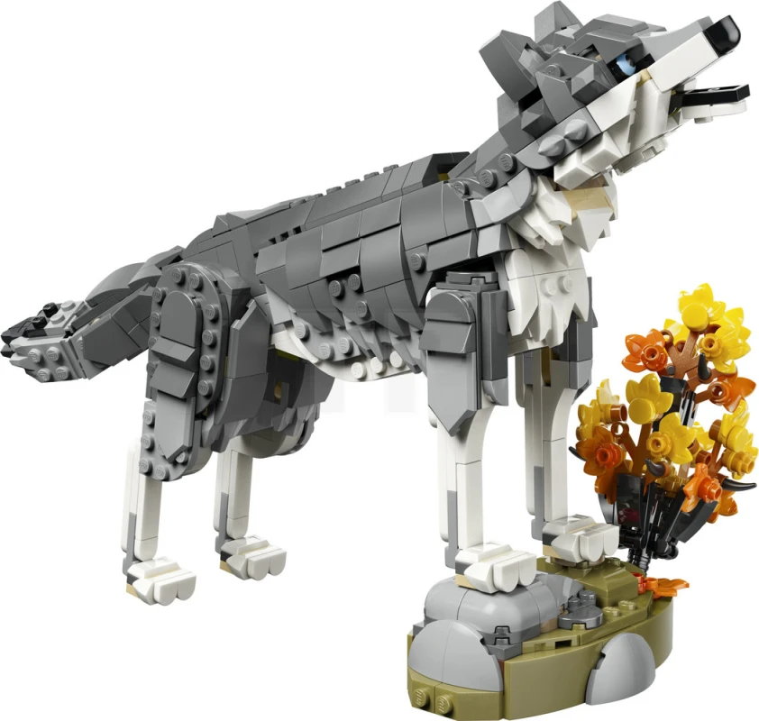 LEGO&reg; 31393 Forest Animals: Gray Wolf