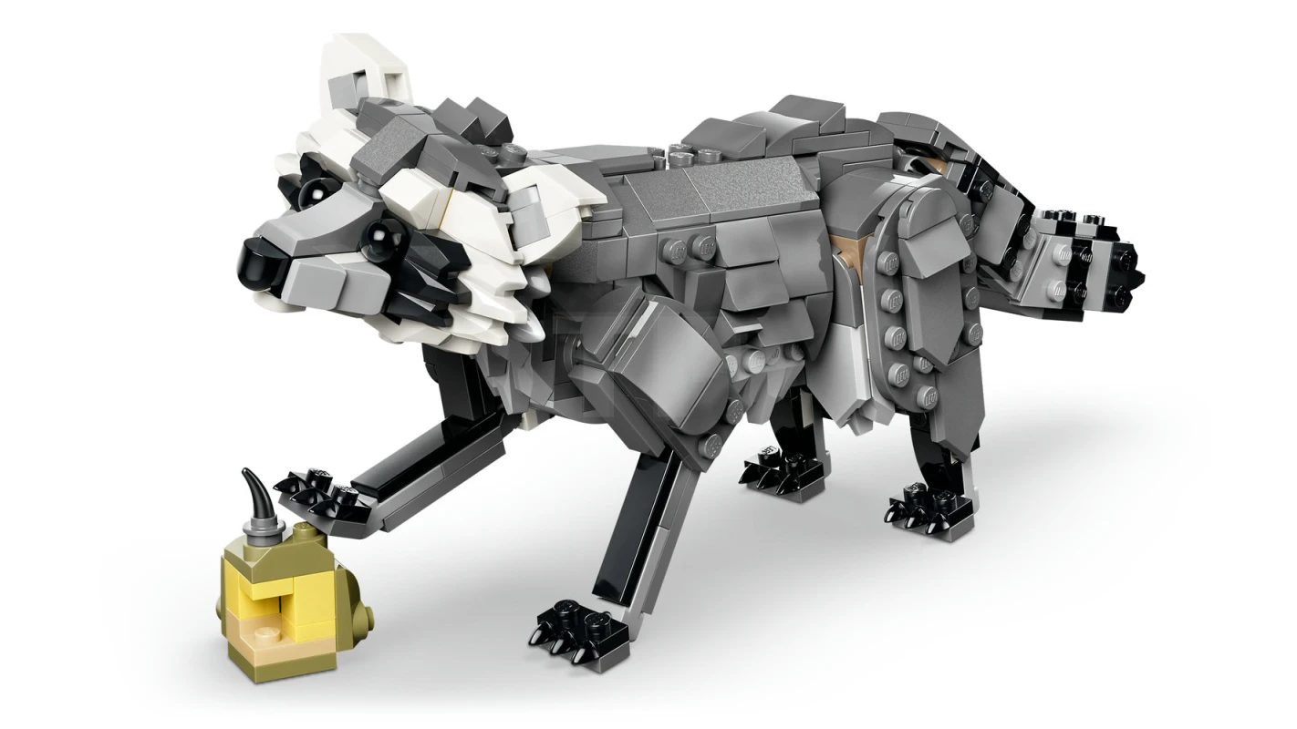 LEGO&reg; 31393 Forest Animals: Gray Wolf