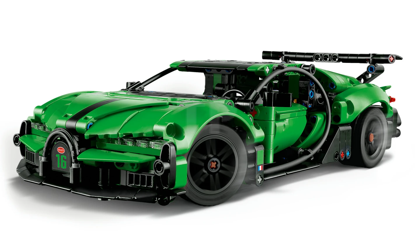 LEGO&reg; 42241 Green Bugatti Chiron Pur Sport Hypercar