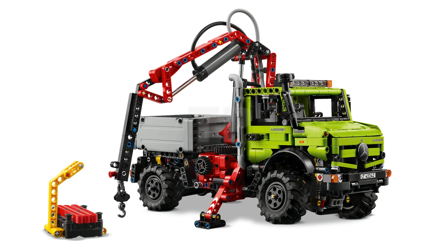 LEGO&reg; 42242 Mercedes-Benz Unimog U 5023 with Crane