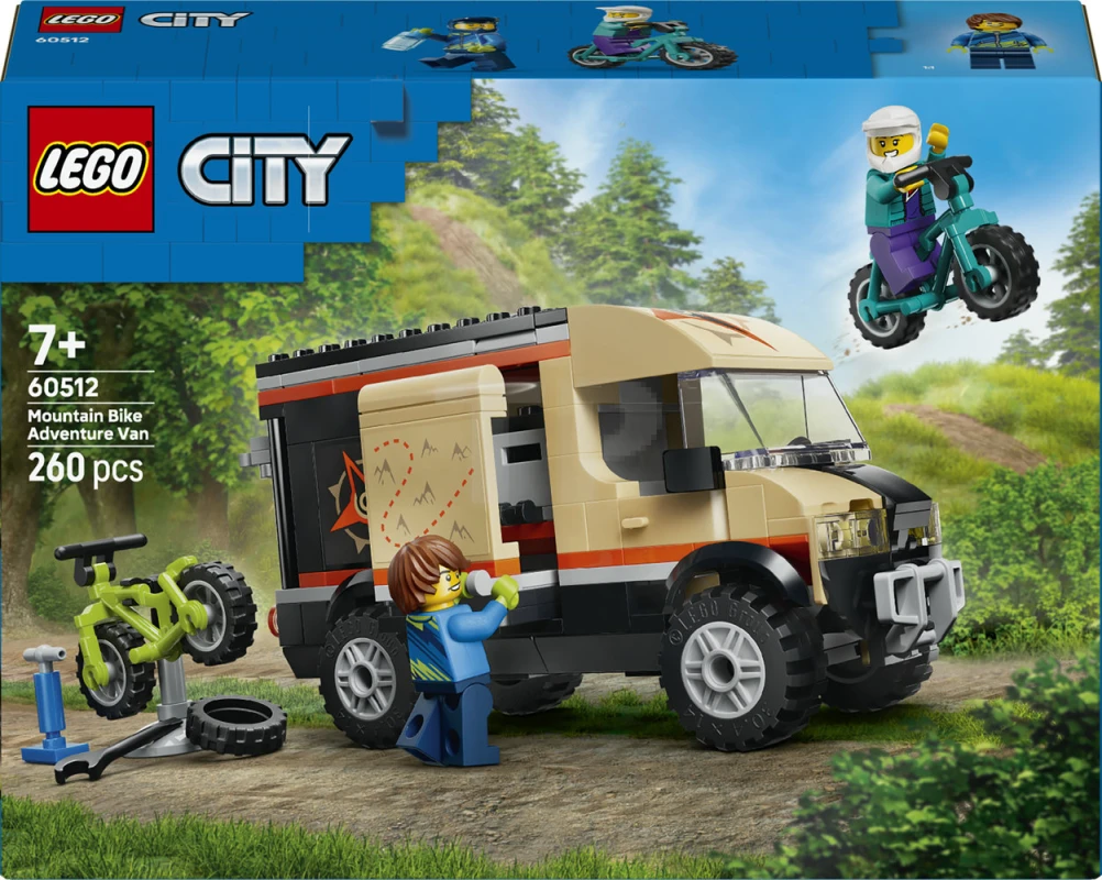 LEGO&reg; 60512 Mountain Bike Adventure Van