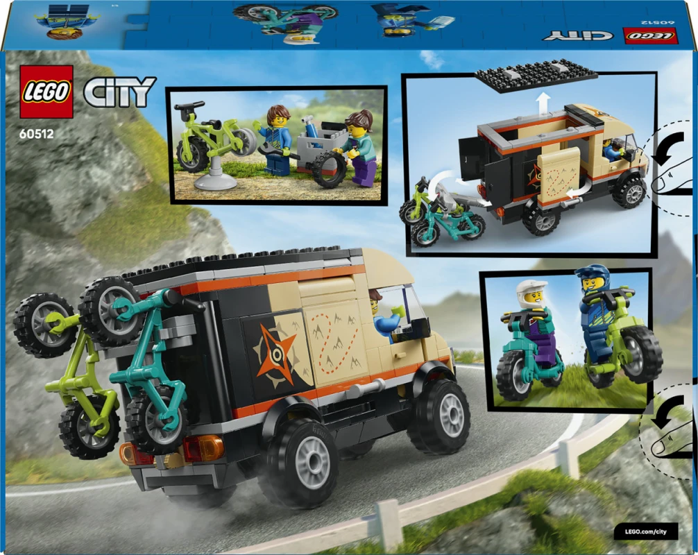 LEGO&reg; 60512 Mountain Bike Adventure Van