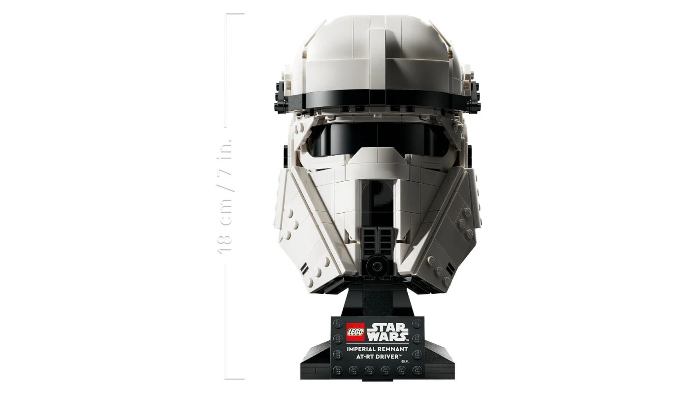 LEGO&reg; 75458 Casco de Piloto de AT-RT del Remanente Imperial