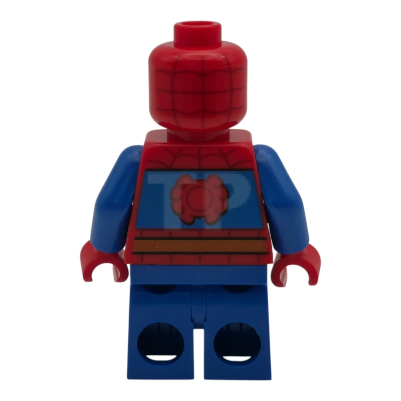 LEGO&reg; sh1105 Spider-Man (Peter 'Spidey' Parker) - Medium Legs, Black Spider Logo, Dark Orange Belt