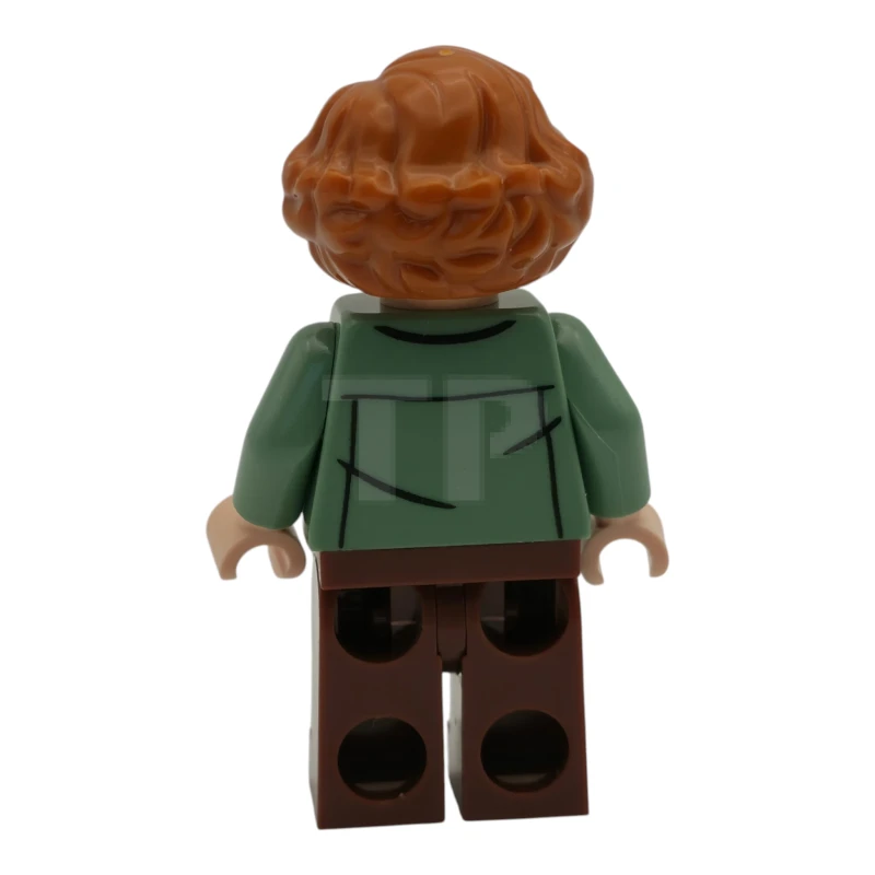 LEGO&reg; sw1526 Coronel Ward: chaqueta verde arena, piernas de color marrón rojizo