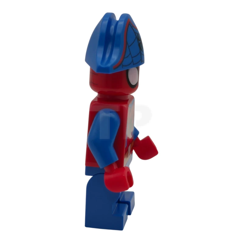 LEGO&reg; sh1111 Spider-Man (Peter «Spidey» Parker) - Piernas medianas, logotipo de la araña negro, cinturón naranja oscuro, sombrero de pirata