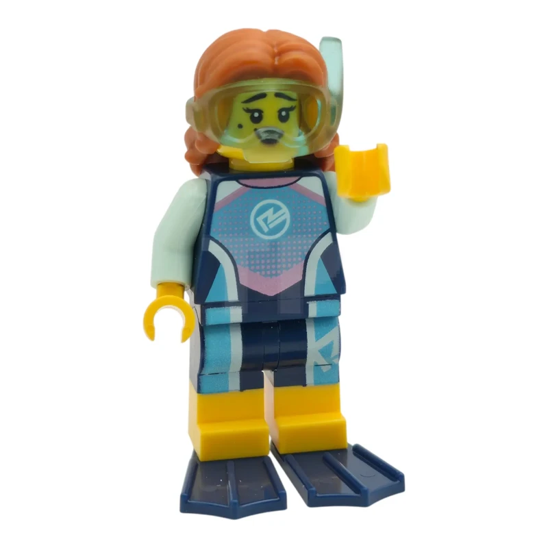 LEGO&reg; col474 Biólogo marino, Serie 29 (solo minifigura, sin soporte ni accesorios)