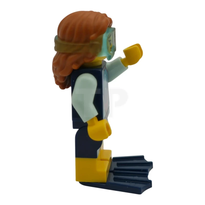 LEGO&reg; col474 Biólogo marino, Serie 29 (solo minifigura, sin soporte ni accesorios)