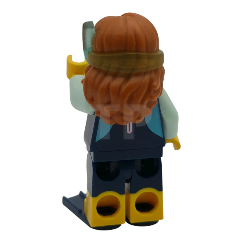 LEGO&reg; col474 Biólogo marino, Serie 29 (solo minifigura, sin soporte ni accesorios)