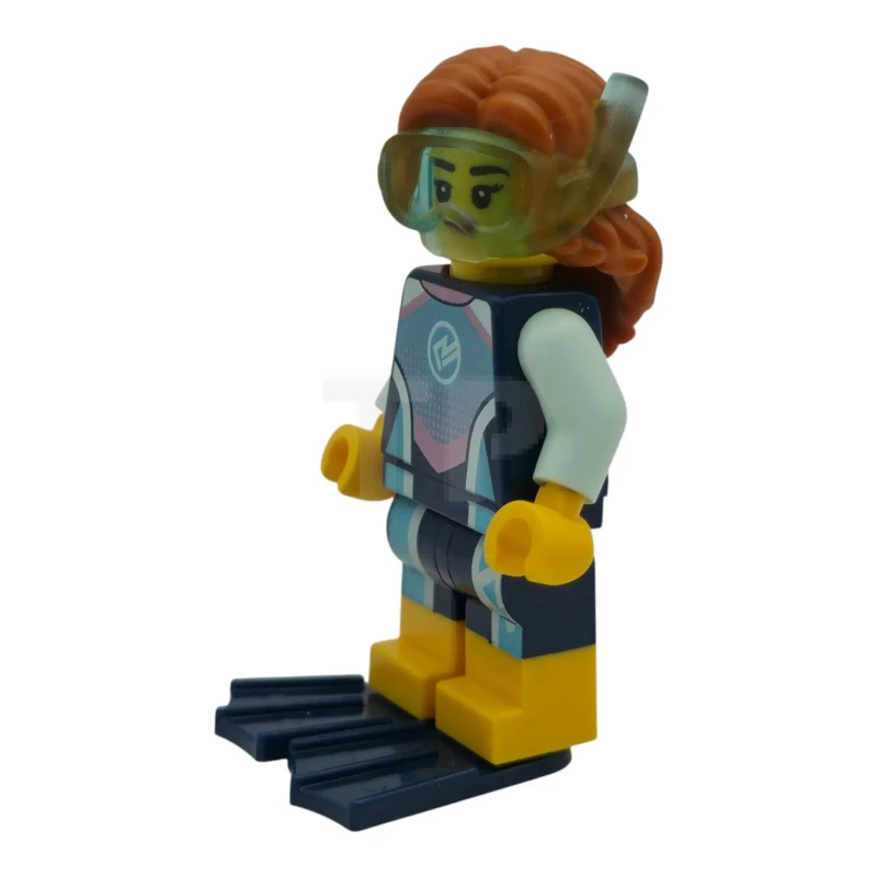 LEGO&reg; col474 Biólogo marino, Serie 29 (solo minifigura, sin soporte ni accesorios)