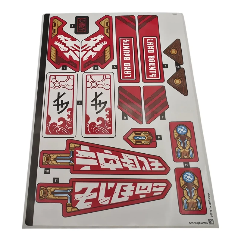 LEGO&reg;  - Stickervellen voor set 71869 - (10117160/6601136)