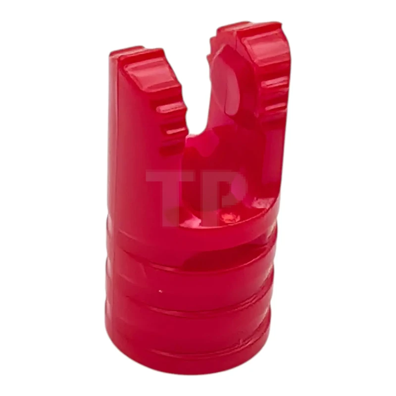 LEGO&reg;  - 57360 - Hinge Cylinder 1 x 2 Locking with 2 Fingers, 7 Teeth and Axle Hole on Ends without Slots