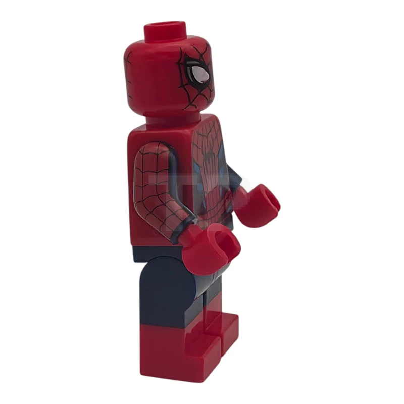 LEGO&reg; sh1134 Spider-Man - Tuta con riflessi azzurro scuro, braccia stampate in blu scuro, stivali rossi