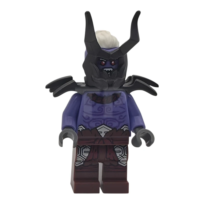 LEGO&reg; njo1087 Oni Warrior - Blue Violet Torso, Reddish Brown Legs