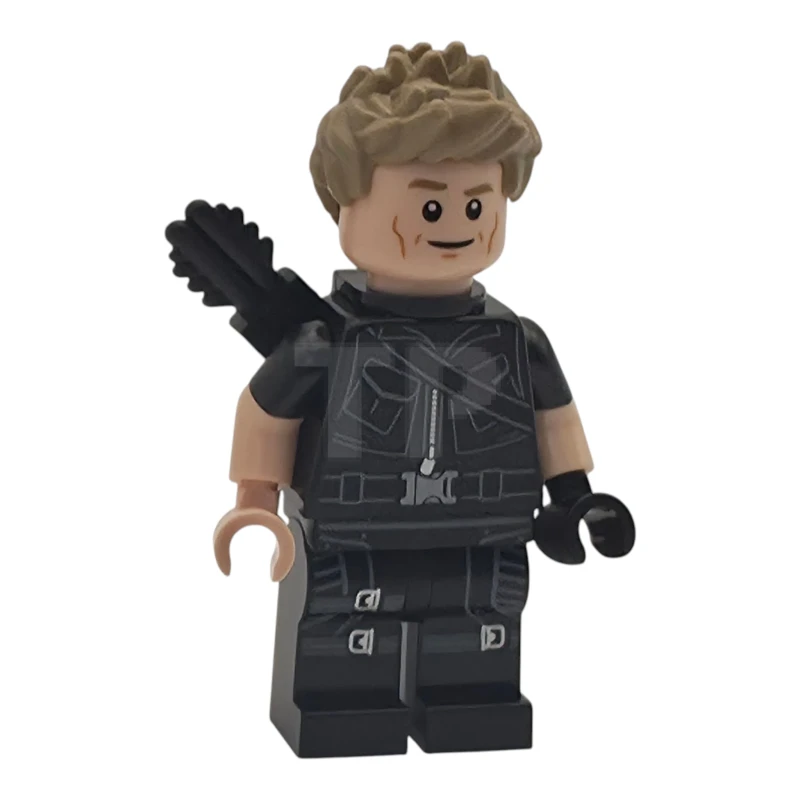 LEGO&reg; sh1130 Hawkeye - Black Suit, Quiver