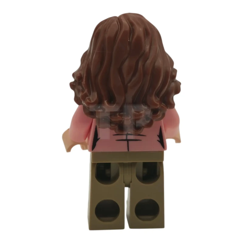 LEGO&reg; hp632 Hermione Granger: chaqueta rosa claro, piernas de color tostado oscuro