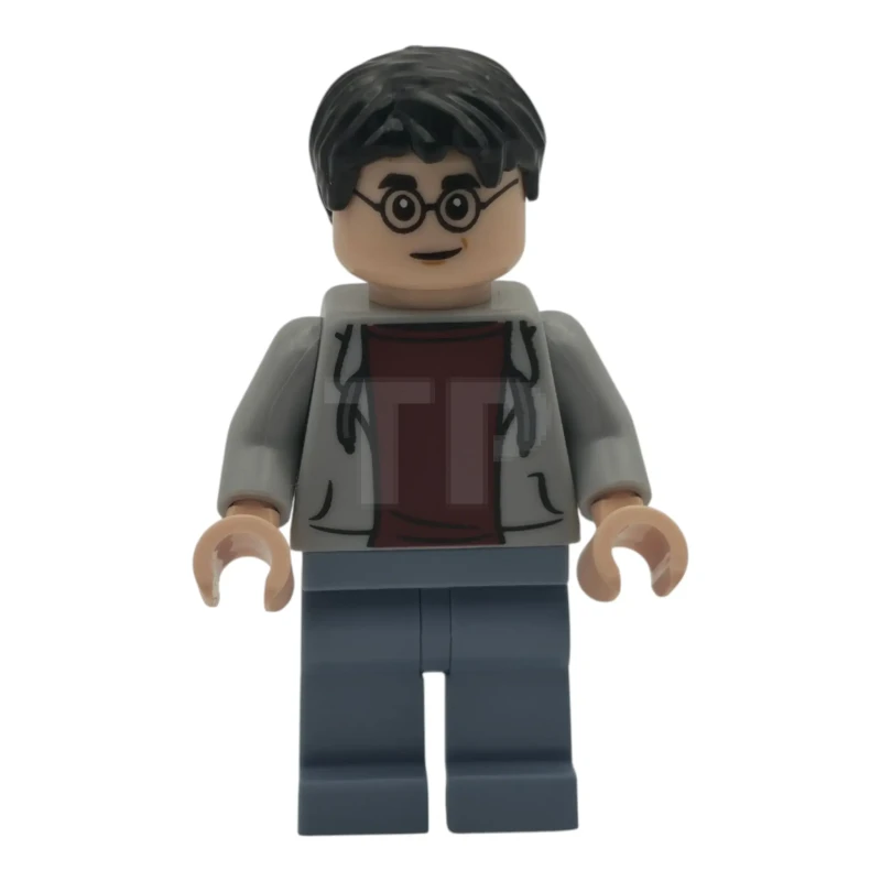 LEGO&reg; hp631 Harry Potter - Sudadera con capucha gris azulado claro, sin cerrar, y pantalones azul arena