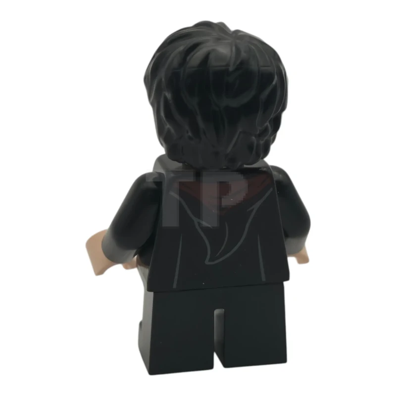 LEGO&reg; hp624 Harry Potter - Gryffindor Robe Open, Black Short Legs, Grin / Reddish Brown Eyebrows