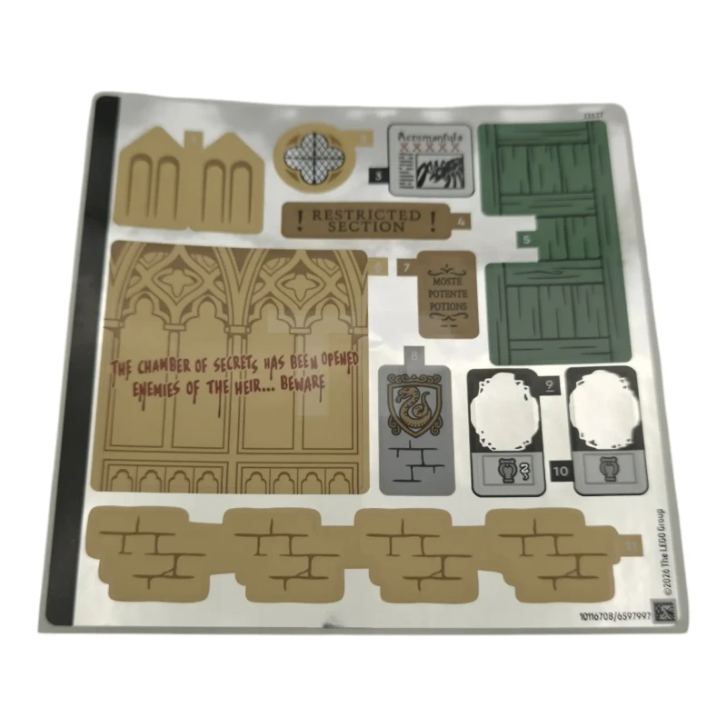 LEGO&reg; 6597997 - Sticker Sheet for Set 76473, Mirrored - (10116708/6597997)