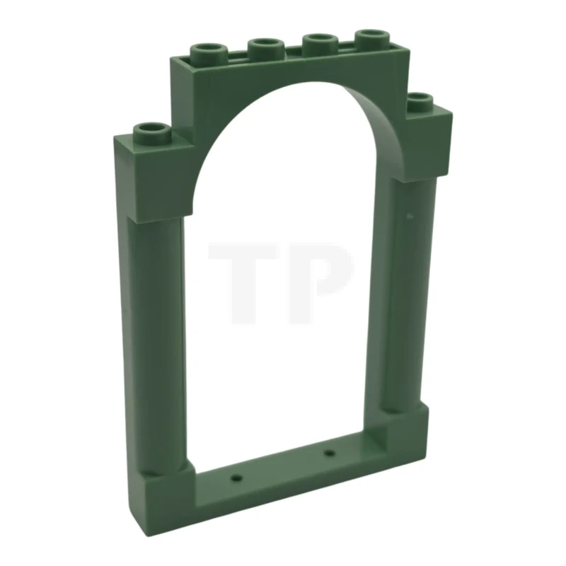 LEGO&reg; 6603877 - 40066 - Cadre 1 x 6 x 7 arrondi avec piliers