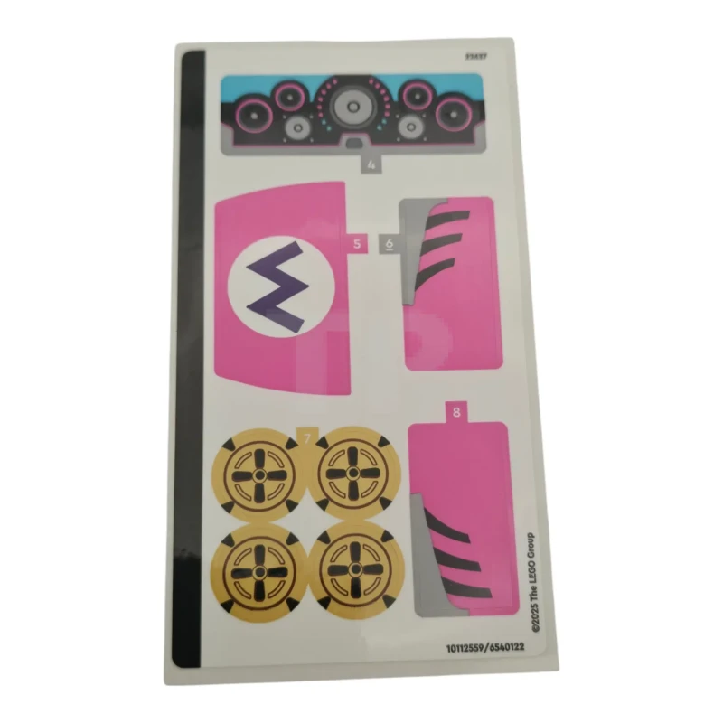 LEGO&reg;  - Sticker Sheet for Set 72038, Sheet 1 - (10112559/6540122)