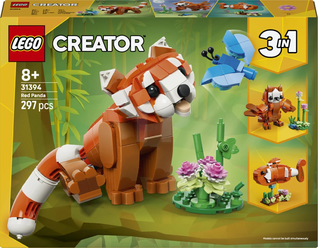 LEGO&reg; 31394 Schattige dieren: rode panda