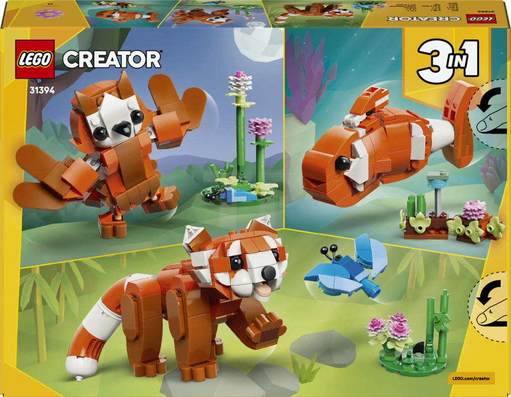 LEGO&reg; 31394 Schattige dieren: rode panda