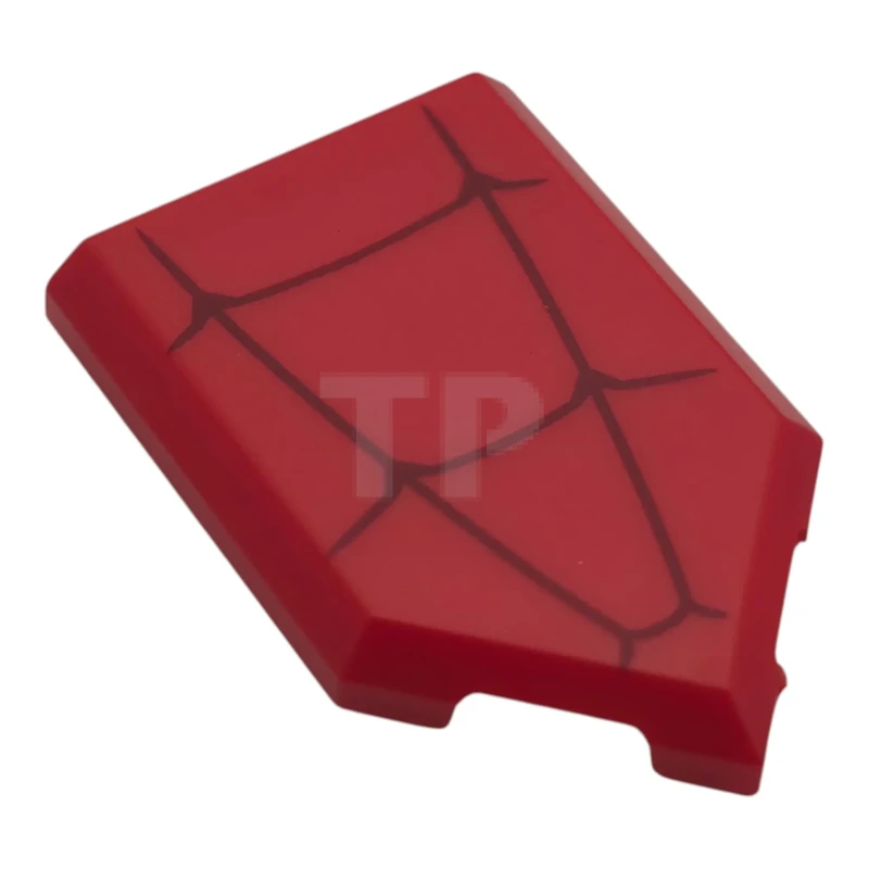 LEGO&reg; 6559209 - 22385pb349 - Tile 2 x 3 Pentagonal with Spider Web Pattern
