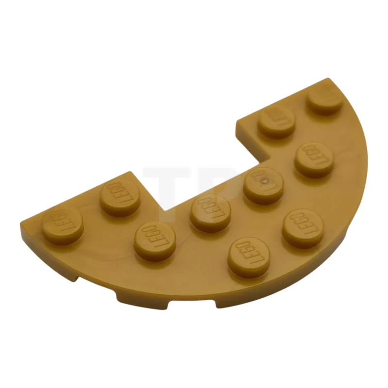 LEGO&reg; 6561440 - 18646 - Placa 3 x 6 Media caña con recorte 1 x 2