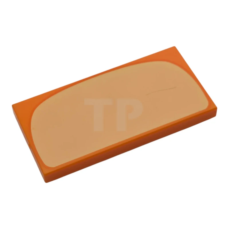 LEGO&reg;  - 87079pb1671 - Tile 2 x 4 with Curved Panel Pattern (Stomach)