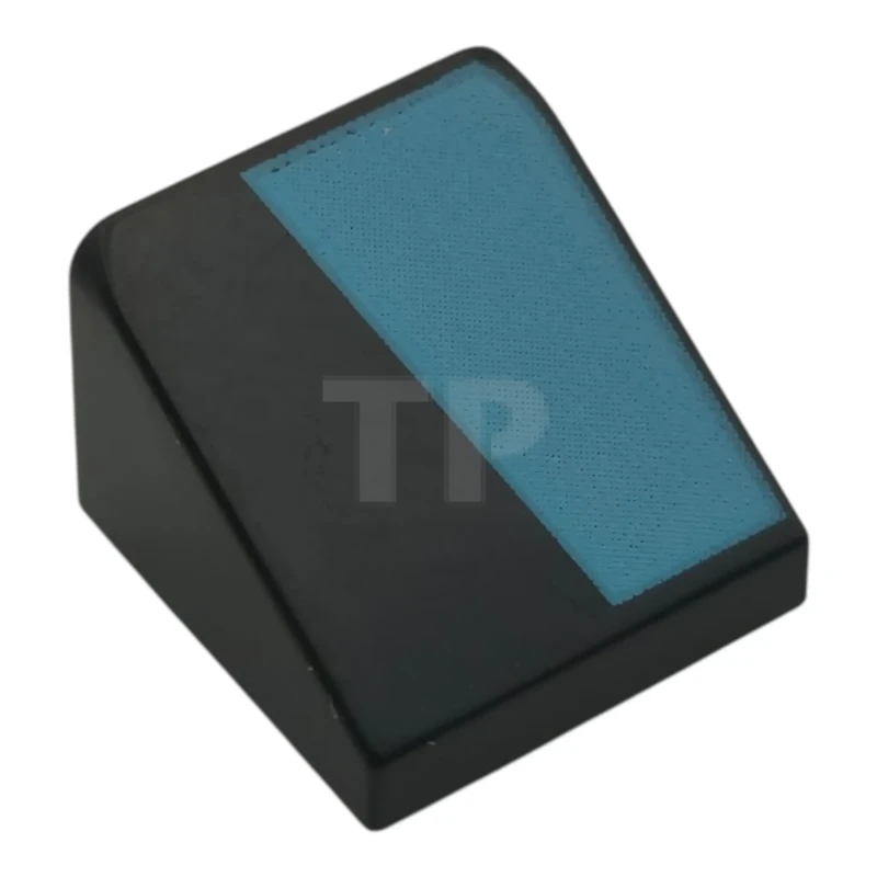 LEGO&reg; 6585414 - 54200pb143L - Slope 30° 1 x 1 x 2/3 with Diagonal Stripe Pattern - Left Side