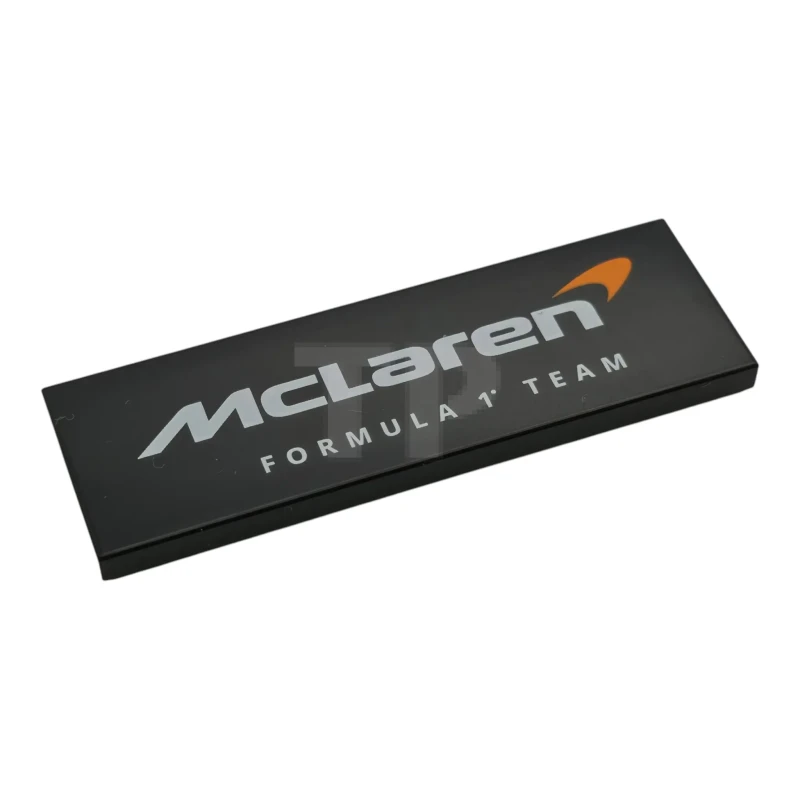 LEGO&reg; 6611344 - 69729pb261 - Baldosa de 2 x 6 con el diseño «McLaren FORMULA 1 TEAM»