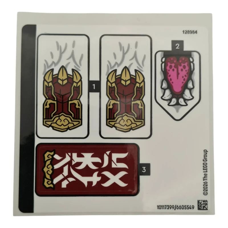 LEGO&reg; 6605549 - Sticker for Set 71863