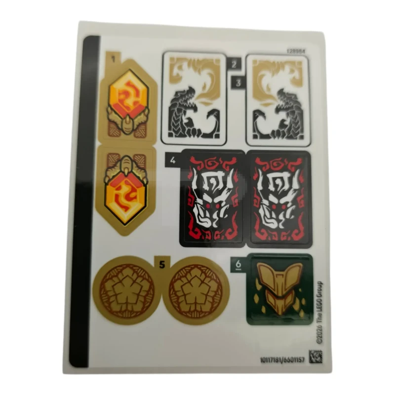 LEGO&reg; 6601157 - Sticker for Set 71871