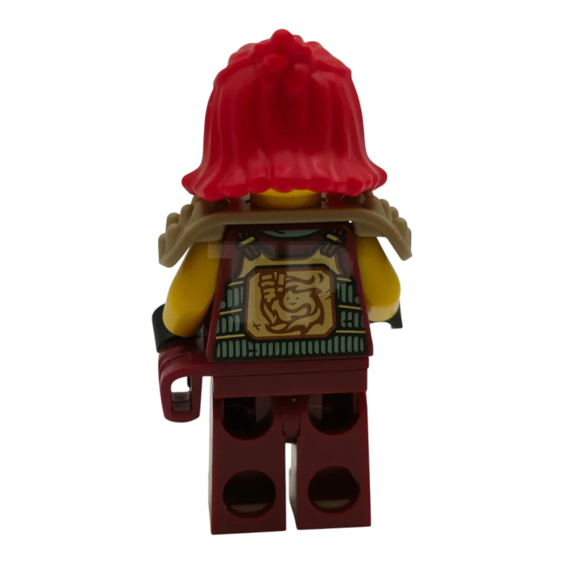 LEGO&reg; njo1081 Wyldfyre - Armadura de pecho dorada, hombreras y funda de cinturón