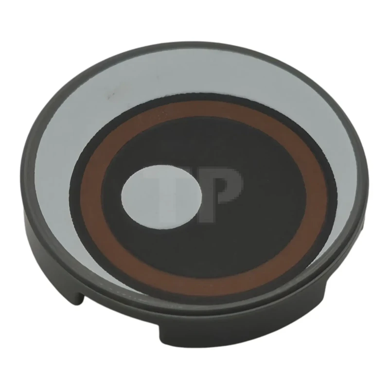 LEGO&reg; 6617219 - 14769pb862 - Tile, Round 2 x 2 with Bottom Stud Holder with Reddish Brown and White Eye with Large Black Pupil Pattern