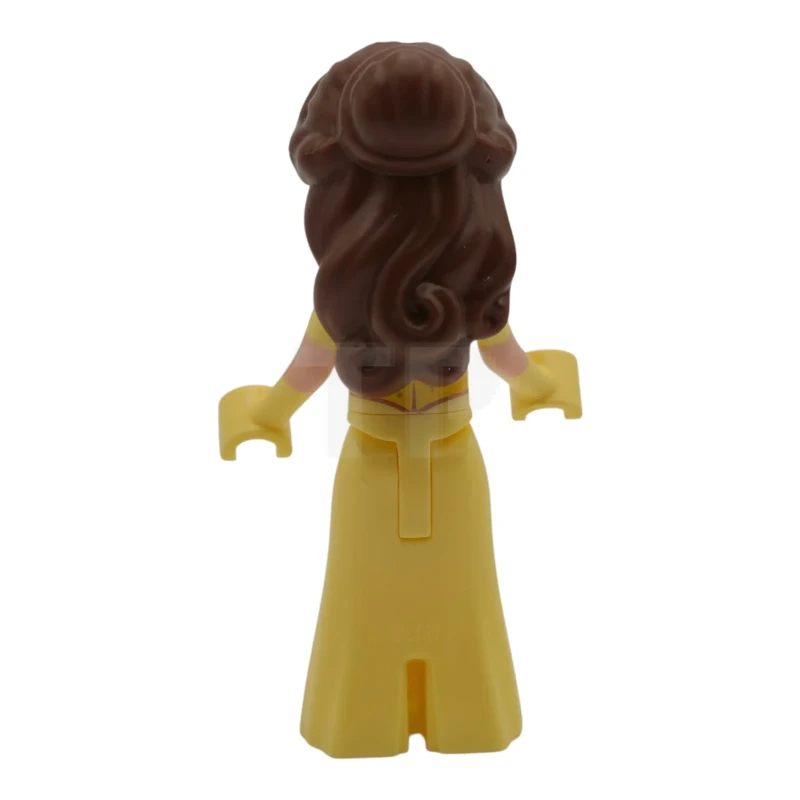 LEGO&reg; dp249 Belle - Mini Doll, Yellow and Bright Light Yellow Dress with Skirt Full Length, Gold Brooch