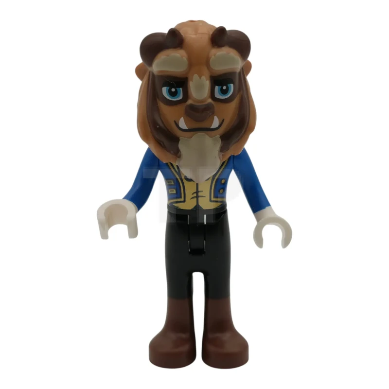 LEGO&reg; dp248 Beast / Prince Adam - Mini Doll, Black Trousers, Reddish Brown Boots