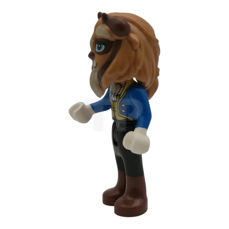 LEGO&reg; dp248 Beast / Prince Adam - Mini Doll, Black Trousers, Reddish Brown Boots