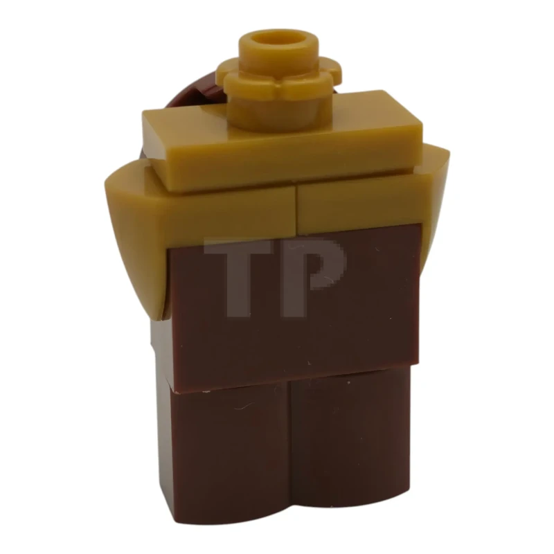 LEGO&reg; dp247 Cogsworth - Printed Face with Teeth, Log Profile Body