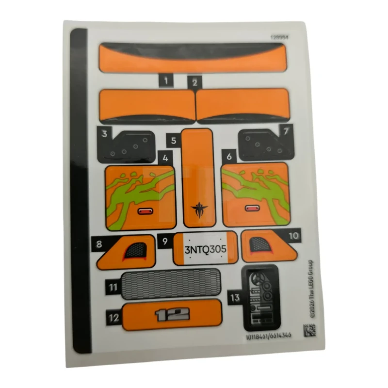 LEGO&reg; 6614346 - Sticker Sheet for Set 77260 - (10118461/6614346)